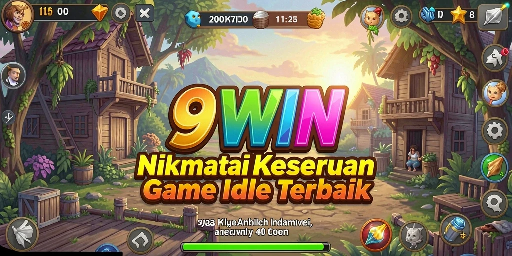 Screenshot gameplay 9WIN yang menunjukkan keseruan pengelolaan sumber daya.