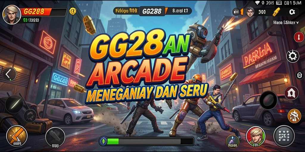 Screenshot GG288 menampilkan aksi gameplay Arcade yang seru.