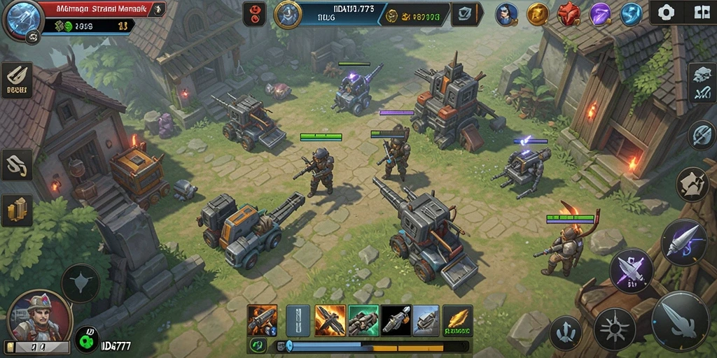 Menampilkan gameplay seru dan strategi dalam IDA777.