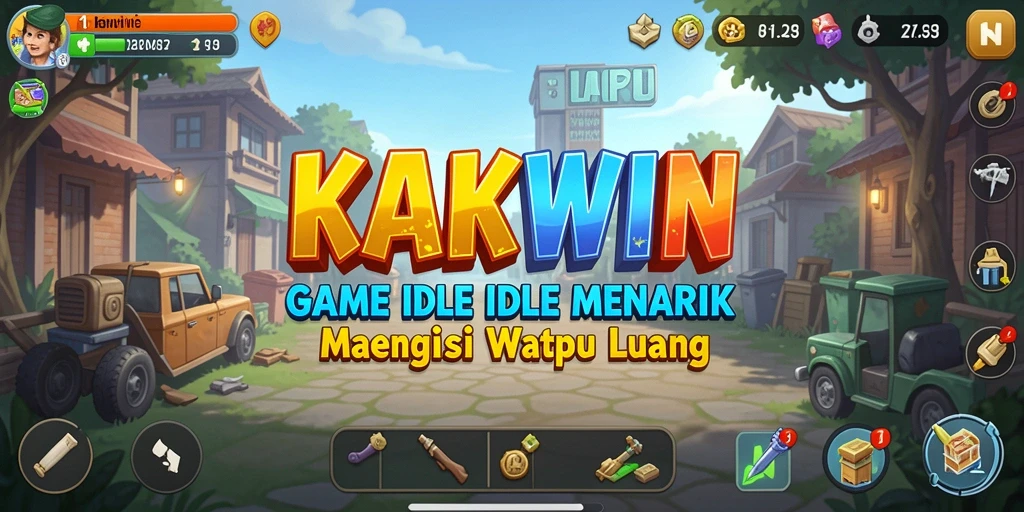 Tampilan gameplay KAKWIN yang menarik dan interaktif.