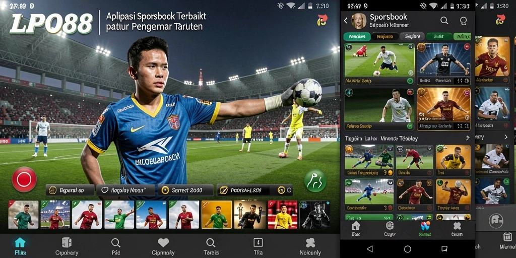 Tampilan menarik dan gameplay interaktif dari LPO88 sebagai Sportsbook.