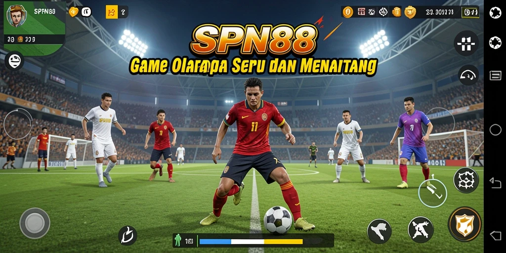 Tampilan gameplay menarik dari SPN88 dengan berbagai cabang olahraga.