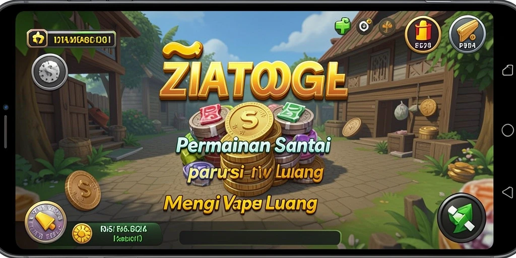 Screenshot gameplay ZIATOGEL yang menampilkan keseruan permainan.